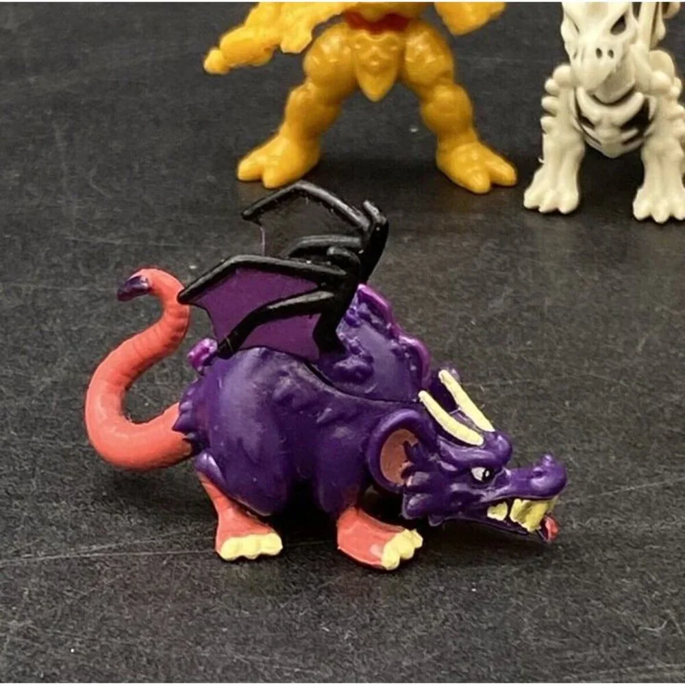 Dragamonz Power Rangers Lot 4 Figures Azakai Grimwrath Firewing Malidor Goldar